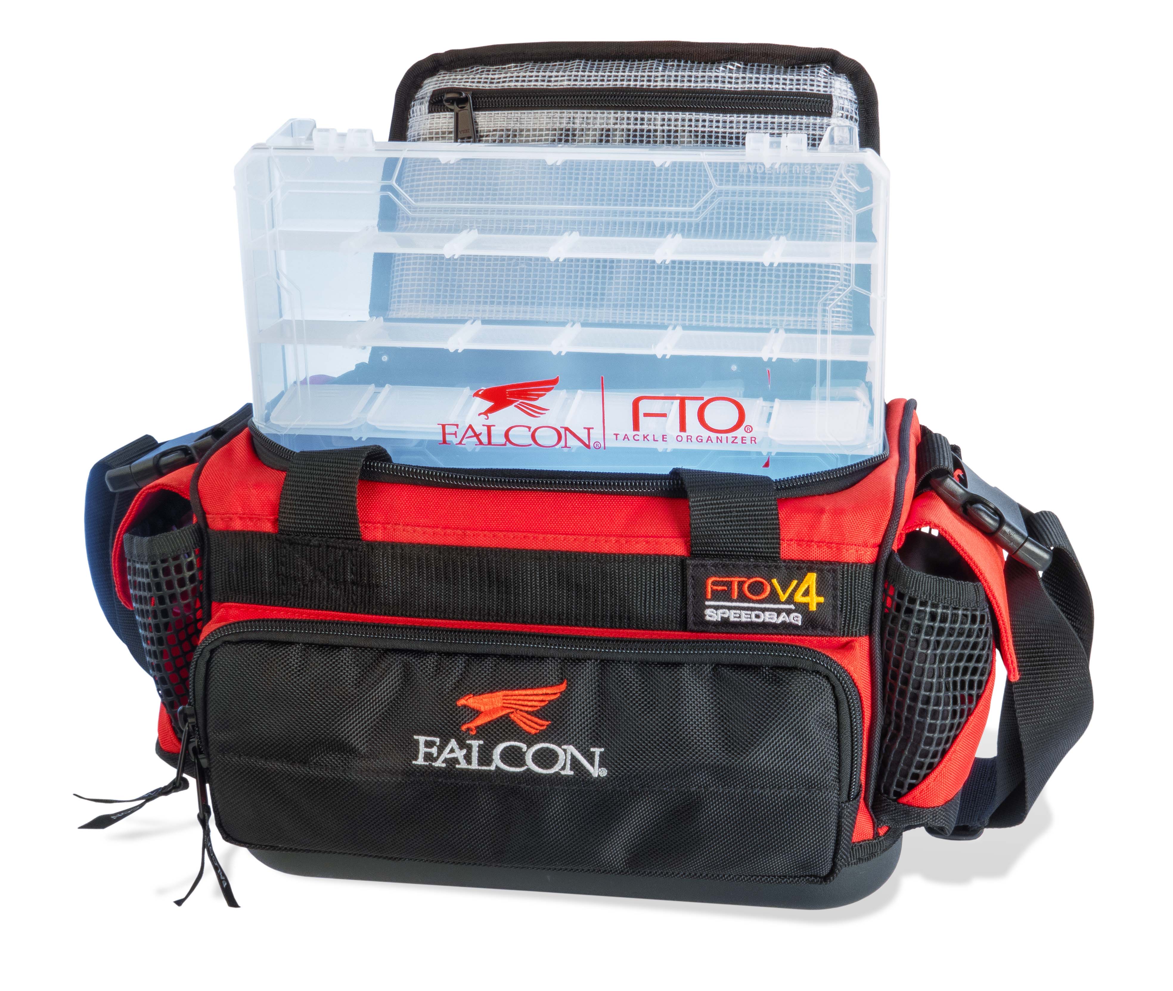 VORAVAJ BANGKOK フェアトレードバッグ　レッド ft-2 FTO-V4 Speed Bag – Falcon Rods